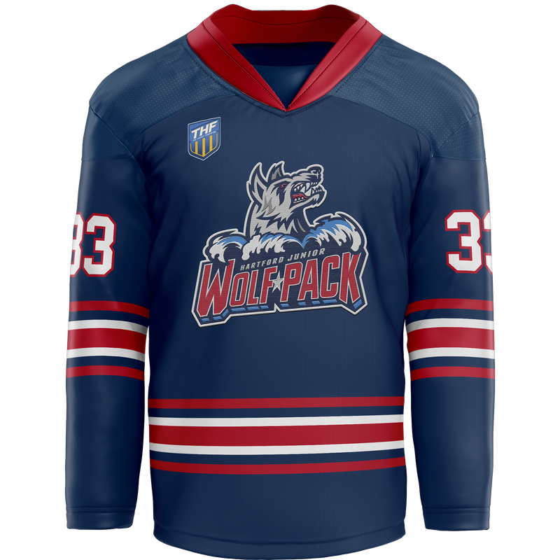 THF Hartford Jr. Wolfpack Youth Goalie Hybrid Jersey