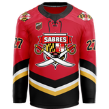 SOMD Sabres Youth Goalie Sublimated Jersey