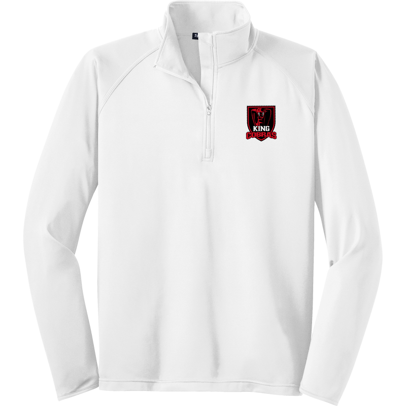 King Cobras Sport-Wick Stretch 1/4-Zip Pullover